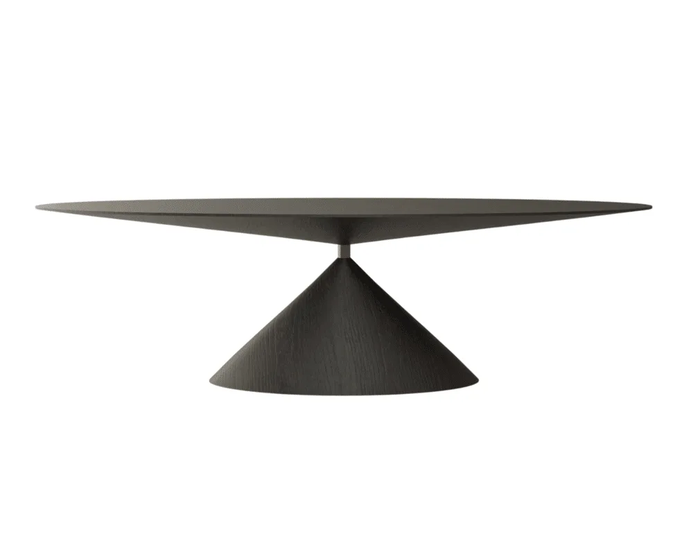 Mesa de Jantar Pião Elíptica